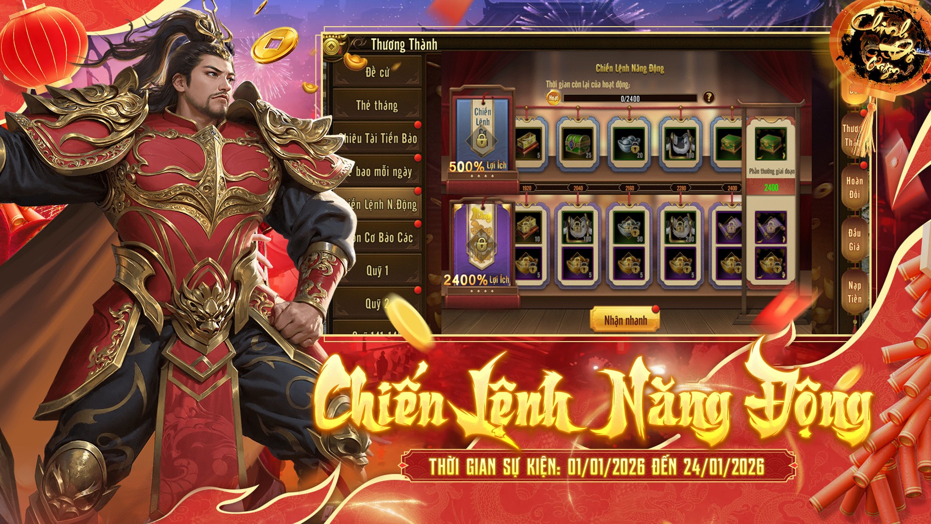 🔥 Chiến Lệnh Năng Động