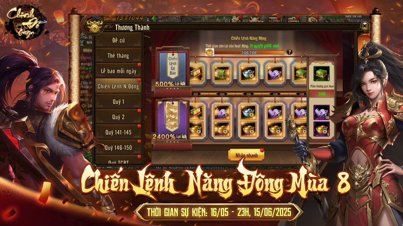 Chiến Lệnh Năng Động Mùa 8 – Chính Thức Khai Mở