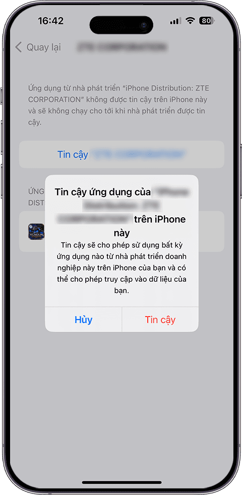 Tin Cậy